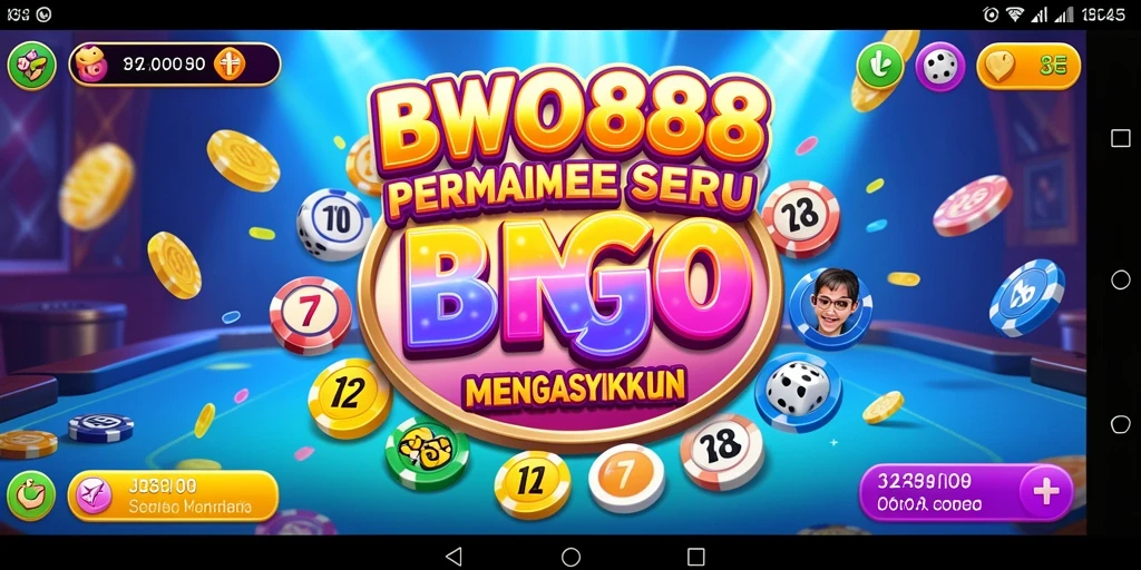 Tampilan utama BWO888 menampilkan gameplay Bingo yang seru.