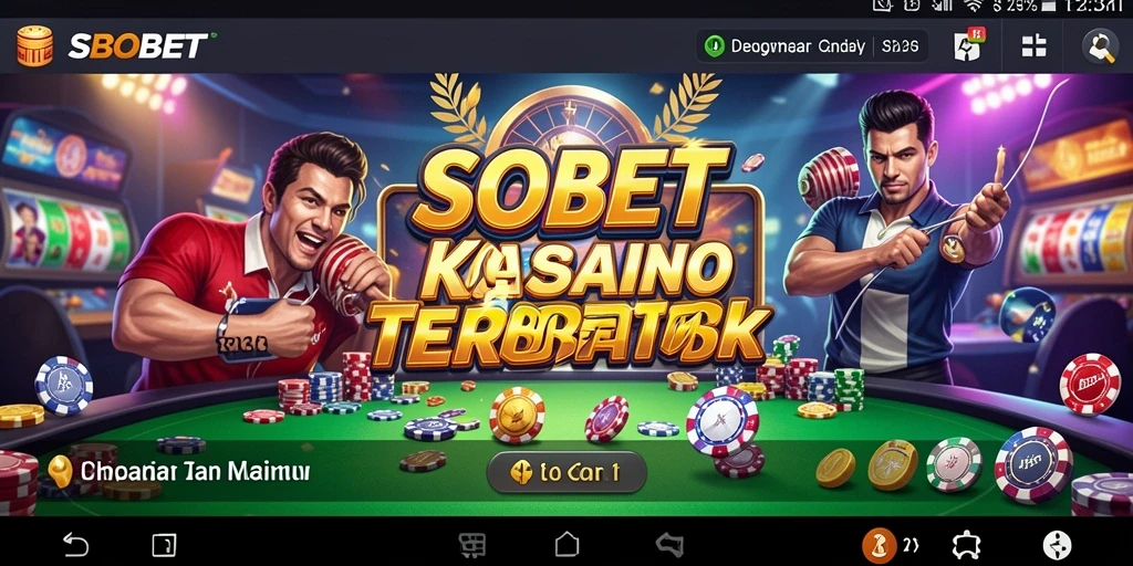 Tampilan menarik dari gameplay Kasino di SBOBET dengan fitur interaktif.
